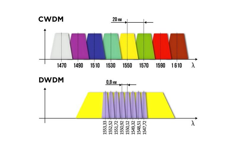 CWDM & DWDM networks